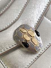 BVLGARI | Serpenti Forever Bolso Bandolera In Silver - 3