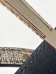 BVLGARI | Serpentine mini tote bag in golden pony - 2