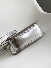 BVLGARI | Serpentine mini tote bag in silver - 2