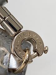 BVLGARI | Serpentine mini tote bag in silver - 3