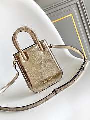 BVLGARI | Serpentine mini tote bag in golden pony - 1