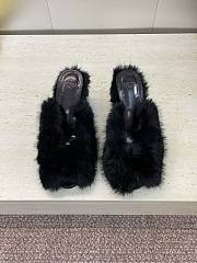 FENDI | Open-Toe Lounge Slippers Black - 1