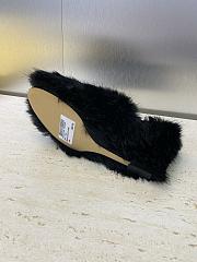 FENDI | Open-Toe Lounge Slippers Black - 3