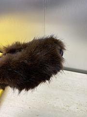 FENDI | Open-Toe Lounge Slippers Brown - 4
