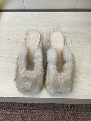 FENDI | Open-Toe Lounge Slippers White - 1