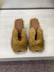 FENDI | Open-Toe Lounge Slippers Yellow - 1