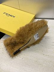 FENDI | Open-Toe Lounge Slippers Yellow - 6