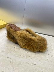 FENDI | Open-Toe Lounge Slippers Yellow - 2