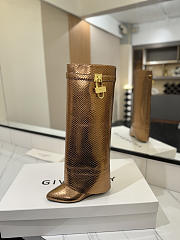 GIVENCHY | Shark Lock Padlock Ankle Boots 08 - 4