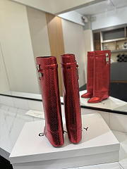 GIVENCHY | Shark Lock Padlock Ankle Boots 09 - 3