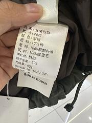 Maxmara fall/winter fur and goose down jacket in green 01 - 2