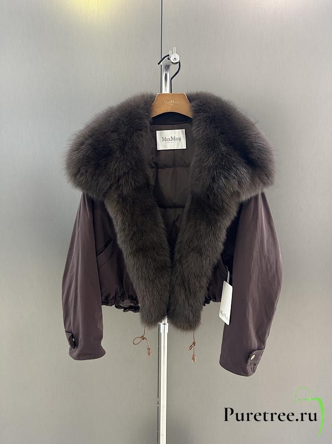 Maxmara fall/winter fur and goose down jacket  - 1