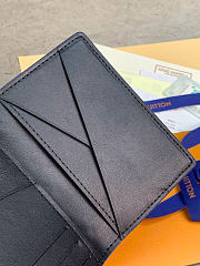 LOUIS VUITTON | Pocket Organizer Taurillon Monogram leather blue - 3