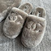 CHANEL | wool slippers 01 - 5