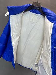MONCLER | SERFANTO Down Jacket In Iridescent Blue - 5