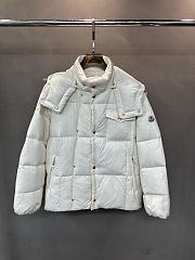 MONCLER | SERFANTO Down Jacket In White - 1