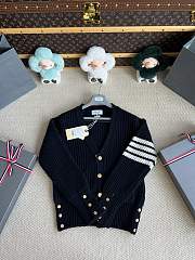 Thom Browne Wool cardigan in black - 1