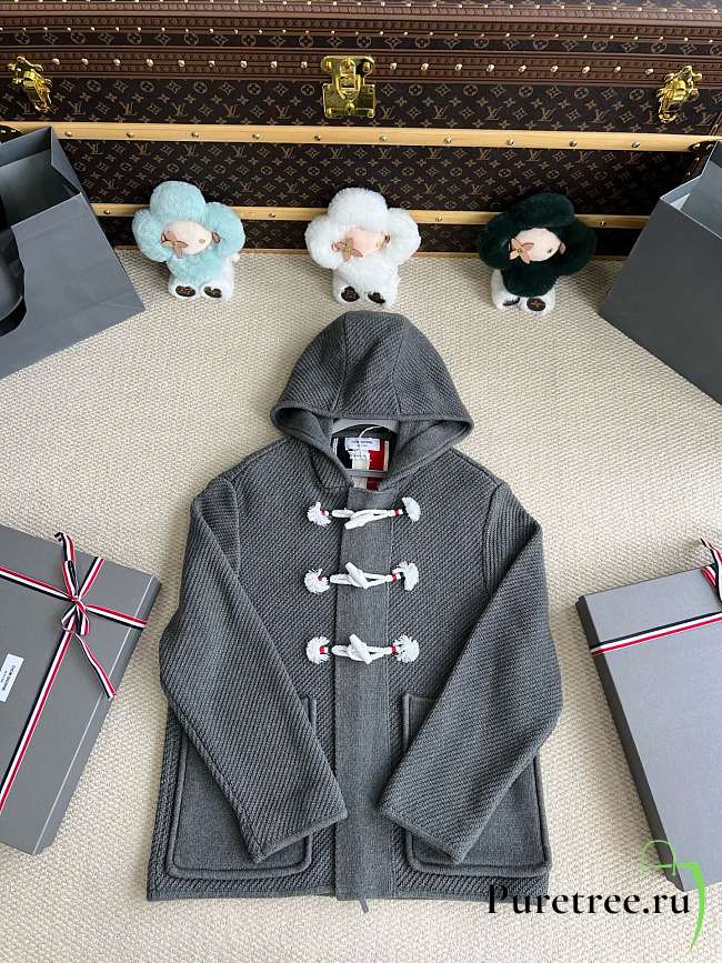 Thom Browne Jacket In Gray - 1