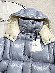 Moncler parana down jacket in blue - 2