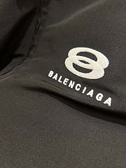 BALENCIAGA | Cocoon Kick padded zippered jacket in black - 6