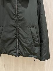 Bottega Veneta Autumn/Winter Woven Leather Collar Tech Down Jacket - 3
