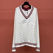 LOUIS VUITTON | V-neck varsity sweater - 1