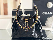 CHANEL | Mini 25 Hobo Bag Lambskin In Black - 1