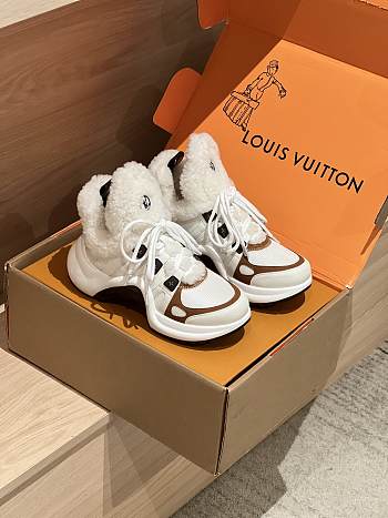 LOUIS VUITTON | V Archlight Lambswool Sneakers