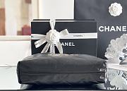 CHANEL | 22 small bag Glossy Calfskin & Gold Metal Black AS3260 - 5