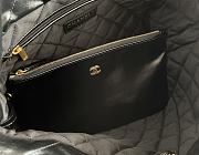 CHANEL | 22 small bag Glossy Calfskin & Gold Metal Black AS3260 - 3