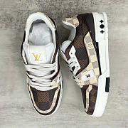 LOUIS VUITTON | Trainer Brown Sneakers - 1