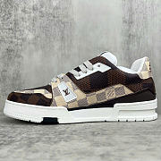 LOUIS VUITTON | Trainer Brown Sneakers - 5