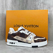 LOUIS VUITTON | Trainer Brown Sneakers - 4