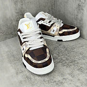 LOUIS VUITTON | Trainer Brown Sneakers - 2