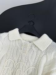 CELINE | New Wool Blend Polo Shirt Beige - 2