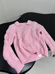 CELINE | New Wool Blend Polo Shirt Pink - 6