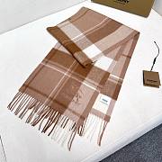 Burberry wool and cashmere scarf 02 - 4