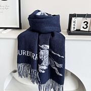 Burberry wool and cashmere scarf 04 - 5