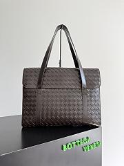 BOTTEGA VENETA | Intrecciato Portfolio Flap Briefcase Fondant - 1