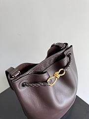 BOTTEGA VENETA | Andiamo Bucket bag in silky calf leather Fondant - 3