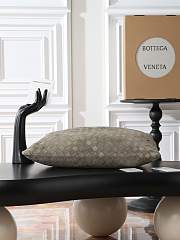 BOTTEGA VENETA | Hop Intrecciato suede shoulder bag Cypress - 3