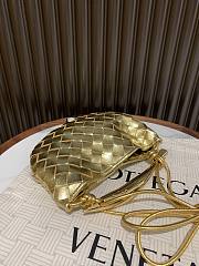 BOTTEGA VENETA | Sardine intrecciato metallic leather gold - 6