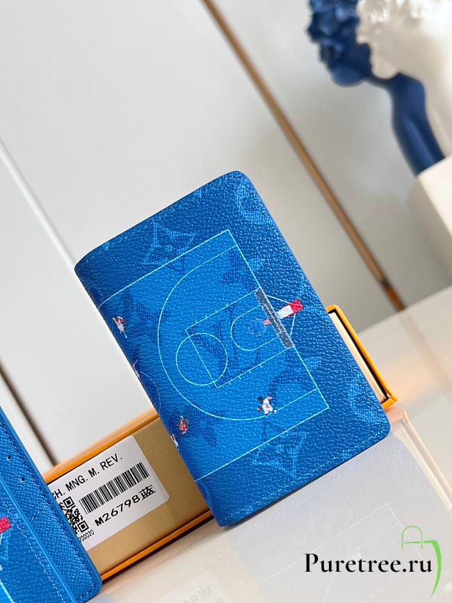 LOUIS VUITTON | Passport Wallet Blue M26795 - 1