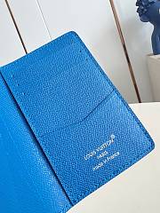 LOUIS VUITTON | Passport Wallet Blue M26795 - 2