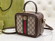 GUCCI | Ophidia Shoulder Bag Brown Leather Plastic - 5