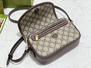 GUCCI |  Ophidia Mini Shoulder Bag Brown - 5