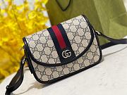 GUCCI | Ophidia Mini Shoulder Bag Navy Blue - 6