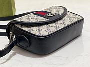 GUCCI | Ophidia Mini Shoulder Bag Navy Blue - 2