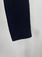 Miumiu knitted cardigan navy blue - 6