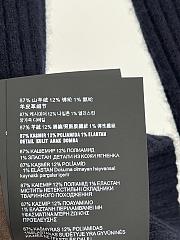 Miumiu knitted cardigan navy blue - 4